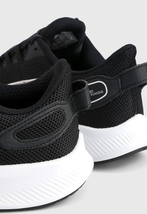 Tenis Running Negro-Blanco Nike Runallday 2