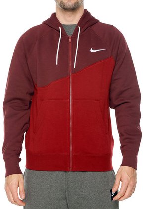 Hoodie Vinotinto-Rojo Nike Sportswear Swoosh