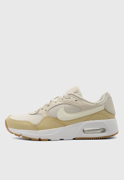 Tenis Lifestyle Beige-Blanco-Amarillo Rubio NIKE Air Max SC