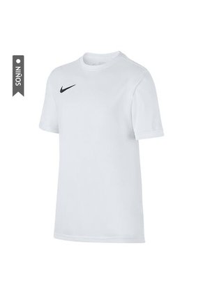 Camiseta Nike Park Vii De Niño-Blanco
