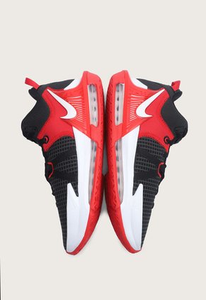 Tenis Basketball Negro-Blanco-Rojo Nike LeBron Witness 7