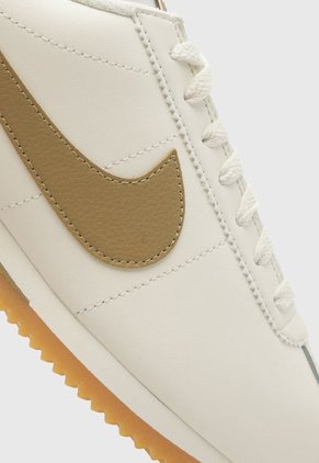 Tenis Lifestyle Marfil-Café NIKE Cortez Leather