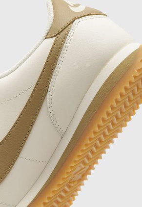 Tenis Lifestyle Marfil-Café NIKE Cortez Leather