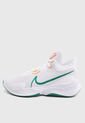 Tenis Basketball Blanco-Verde Nike Elevate 3 de Nike