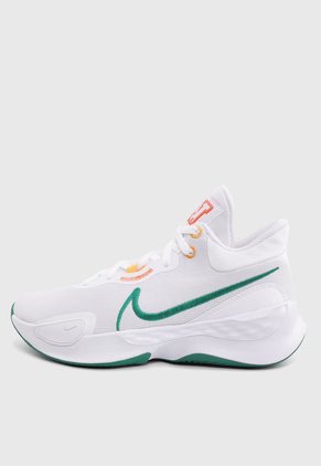 Tenis Basketball Blanco-Verde Nike Elevate 3
