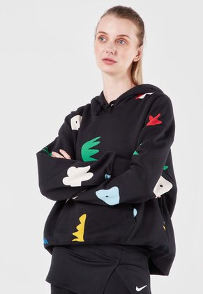 Hoodie Negro-Multicolor Nike Jordan Artist Series by Mia Lee