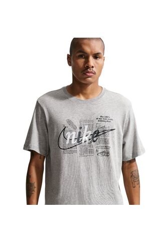 Camiseta Nike Tee Std Celebrate Brnd Hombre-Gris Nike