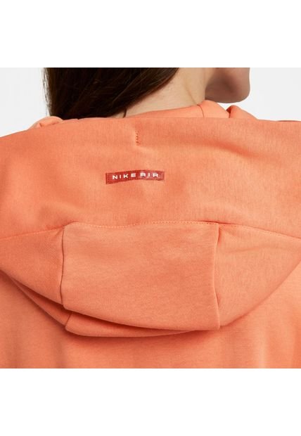 Buzo Mujer Nike Air Fleece Fullzip Naranja Compra Ahora Dafiti Colombia