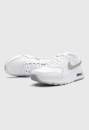Tenis Lifestyle Blanco-Gris Nike Air Max SC Mujer