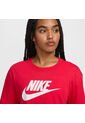 Camiseta Mujer Lifestyle Nike Sportswear Essential Rojo de Nike