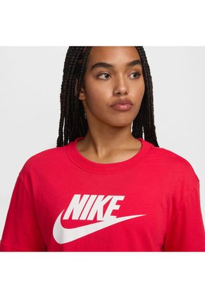 Camiseta Mujer Lifestyle Nike Sportswear Essential Rojo