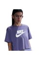 Camiseta Mujer Lifestyle Nike Sportswear Essential Morado de Nike