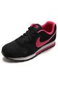 Tenis Negro-Rosa Nike Runner 2 GS de Nike