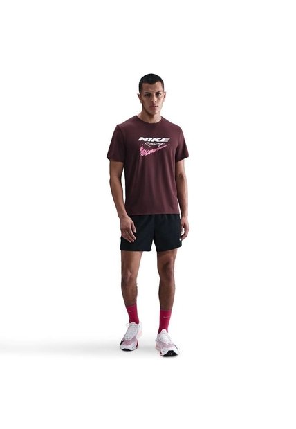Camiseta Hombre Nike Miler Rojo