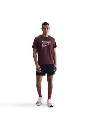 Camiseta Hombre Nike Miler Rojo