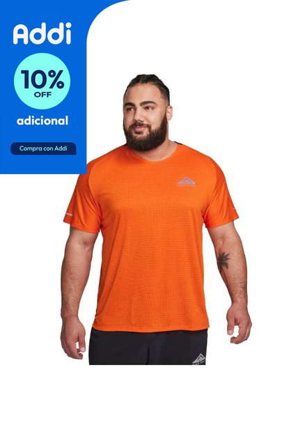Camiseta Nike Solar Chase-Naranja