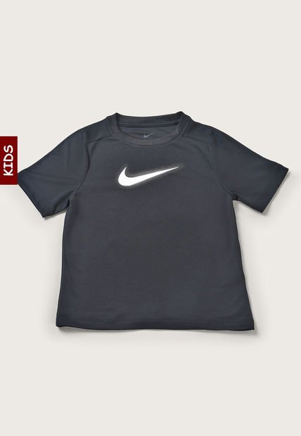 Camiseta Negro-Blanco Nike Dri-FIT Multi+