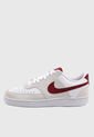 Tenis Lifestyle Blanco-Beige-Rojo Nike Court Vision Low de Nike