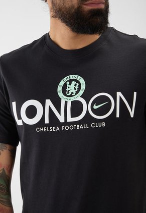 Camiseta Negro-Blanco NIKE Chelsea FC 23/24 Mercurial