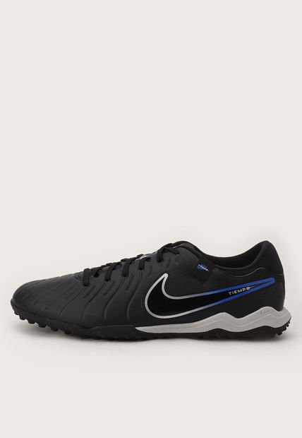 Guayo Negro-Blanco-Azul-Plateado Nike Tiempo Legend 10 Academy TF