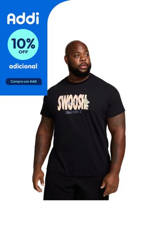 Camiseta Nike Tee Ifkyk 1-Negro Nike