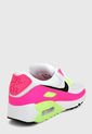 Tenis Lifestyle Blanco-Verde-Fucsia Nike Air Max 90 de Nike