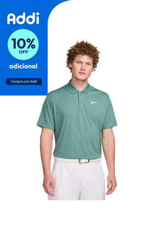 Camiseta Polo Nike Dri-Fit Victory-Verde Claro Nike