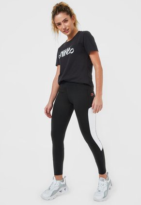 Leggings Negro-Blanco Nike Air Dri-FIT