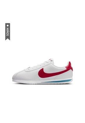 Tenis Nike Cortez Bg Niño-Blanco/Rojo