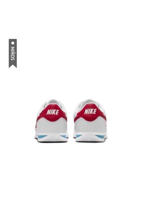 Tenis Nike Cortez Bg Niño-Blanco/Rojo