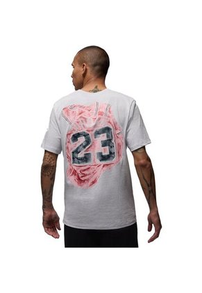 Camiseta Nike Jordan Flight Mvp-Blanco/Rosa