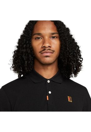 Camiseta Polo Nike The Polo Df Heritge Slim2-Negro