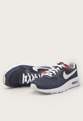 Tenis Lifestyle Azul Navy-Azul Raf-Rojo Nike Air Max SC