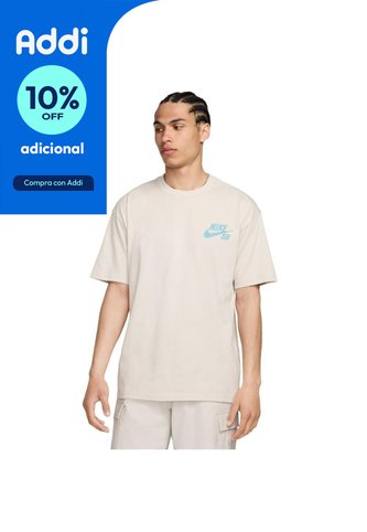 Camiseta Nike Sb T-Shirt-Beige Nike