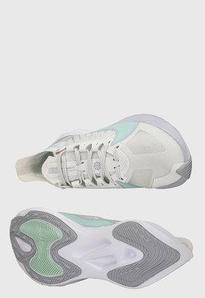 Tenis Running Blanco-Verde Nike Zoom Gravity