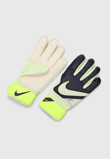 Guantes Negro-Amarillo Neón-Blanco Nike Goalkeeper Match