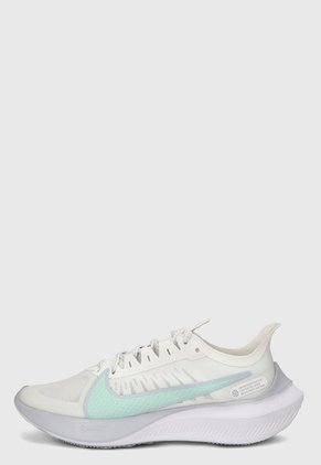 Tenis Running Blanco-Verde Nike Zoom Gravity