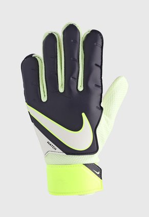 Guantes Negro-Amarillo Neón-Blanco Nike Goalkeeper Match