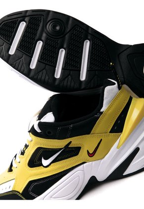 Tenis Lifestyle Amarillos-Negros-Blancos Nike M2k Tekno
