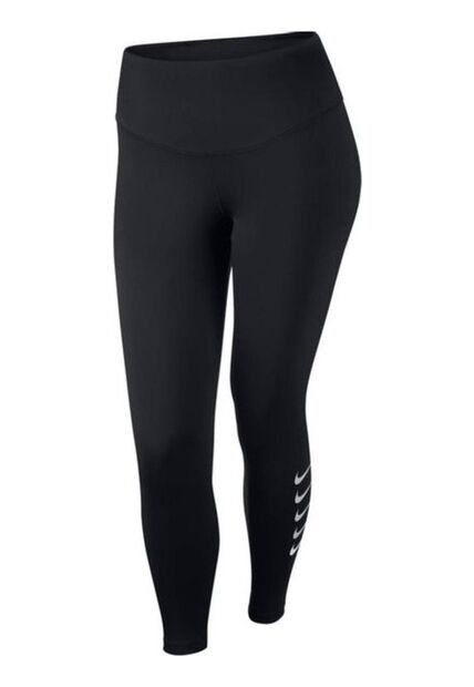 Leggins Mujer Nike Swoosh Run Tight 7/8 - Negro