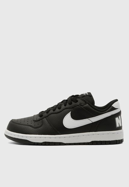 Tenis Lifestyle Negro-Blanco NIKE Big Low