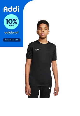 Camiseta Nike Park Vii De Niños-Negro Nike