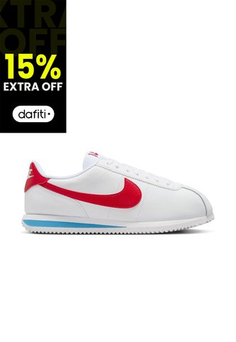 Tenis Nike Cortez Mujer-Blanco Nike