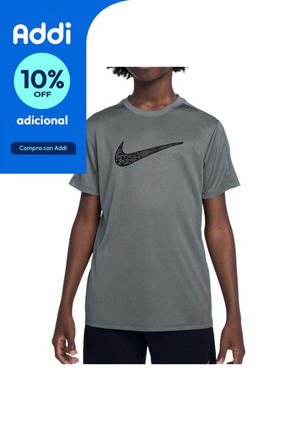 Camiseta Nike Trophy23 Niños-Gris