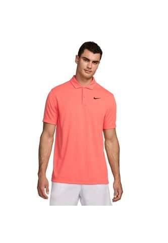 Camiseta Polo Nike Court Dri-Fit-Rojo Nike