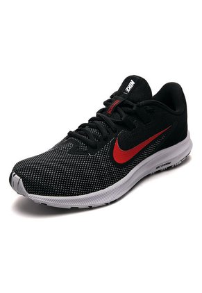 Tenis Running Negro-Blanco-Rojo Nike Downshifter 9