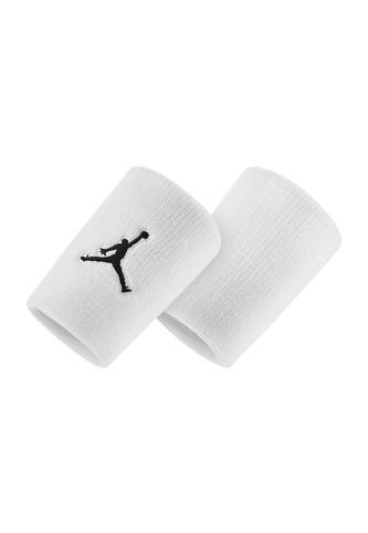 Muñequeras Deportivas Jordan Jumpman 2 Pk-Blanco Nike