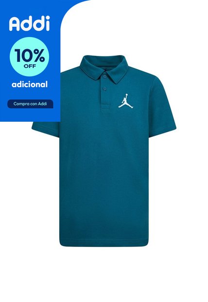 Camiseta Polo Nike Jdb Jumpman Polo Niño-Azul