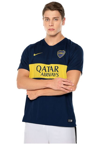 Encantador Cuadrante Jugar con Camiseta Azul-Amarillo Nike Boca Juniors Stadium Home - Compra Ahora |  Dafiti Colombia