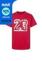 Camiseta Nike Jdb 23 Jumpman Ss Tee Niño-Rojo de Nike